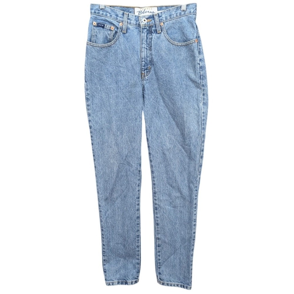 Express Blues Skinny High Rise Jeans Women's Size 7/8 Regular Classic Blue Denim